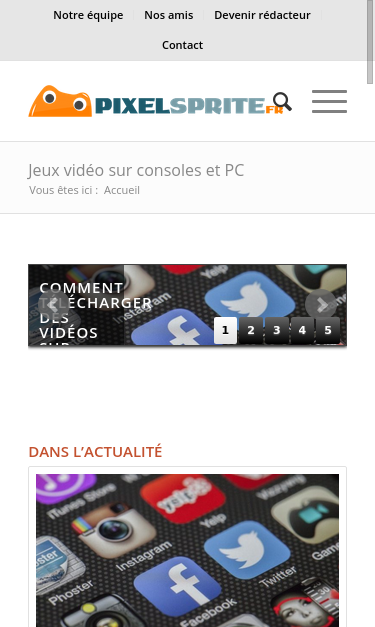 Mobile view