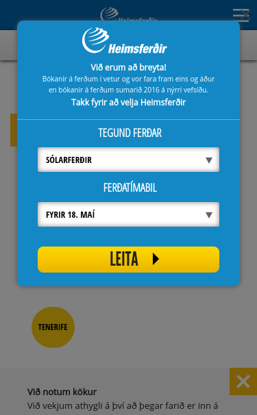 Mobile view