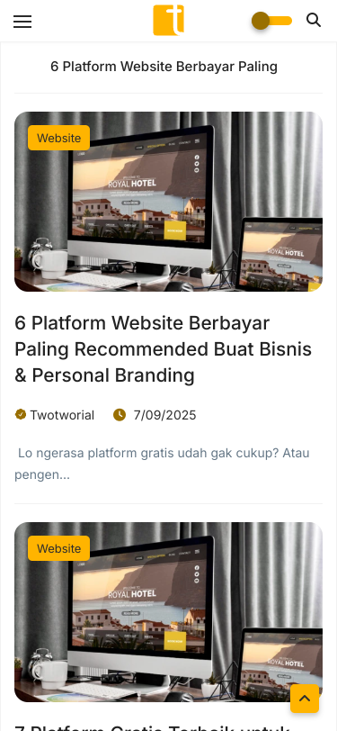 Mobile view