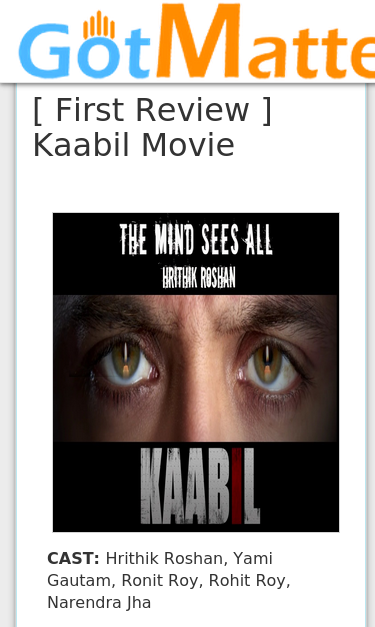 Mobile view