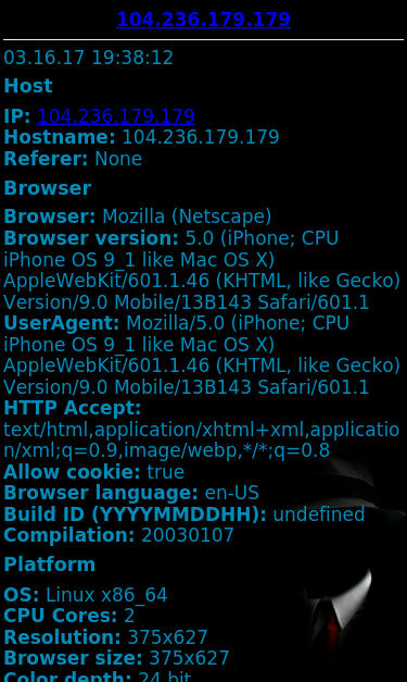 Mobile view