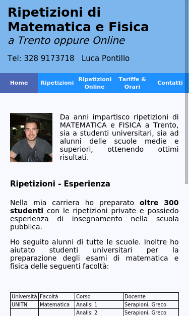 Mobile view