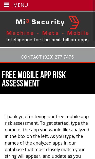 Mobile view