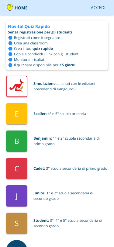 Mobile view