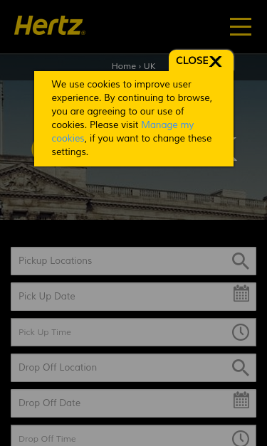 Mobile view