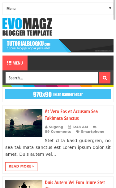 Mobile view