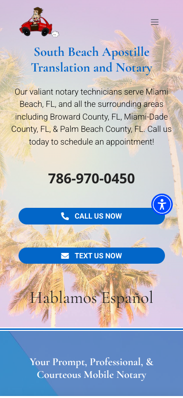 Mobile view