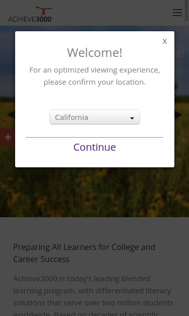 Mobile view