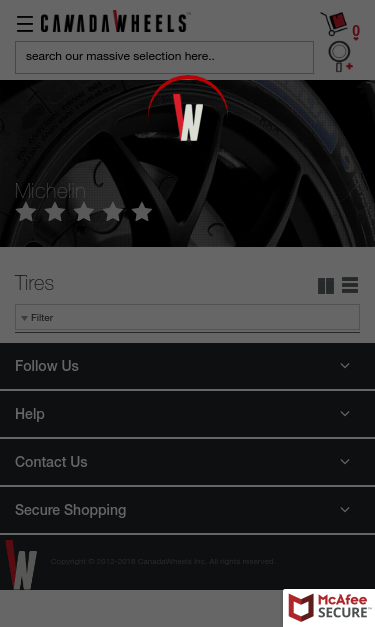 Mobile view