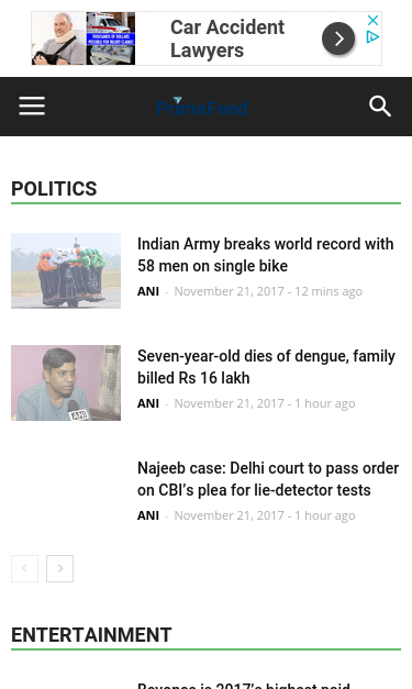 Mobile view