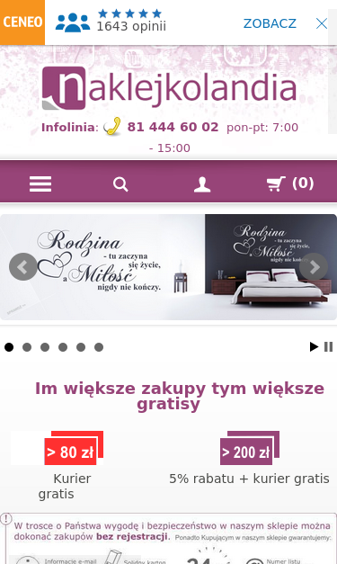 Mobile view