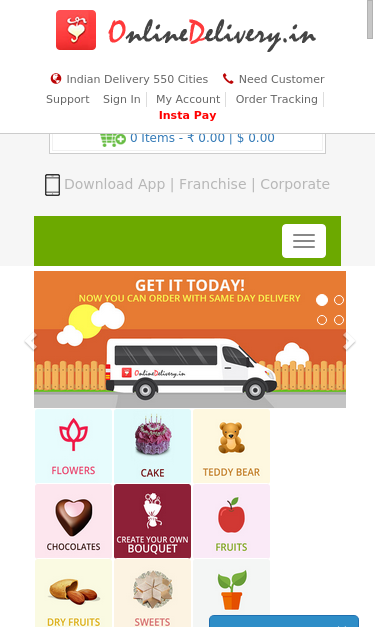 Mobile view