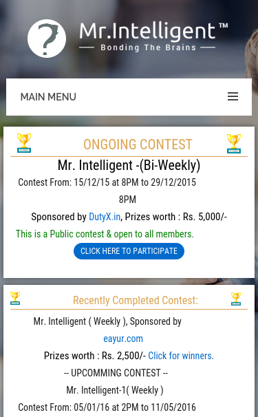 Mobile view