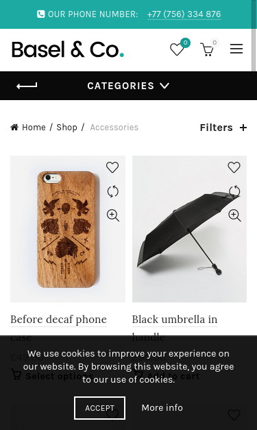 Mobile view