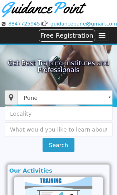 Mobile view
