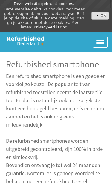 Mobile view