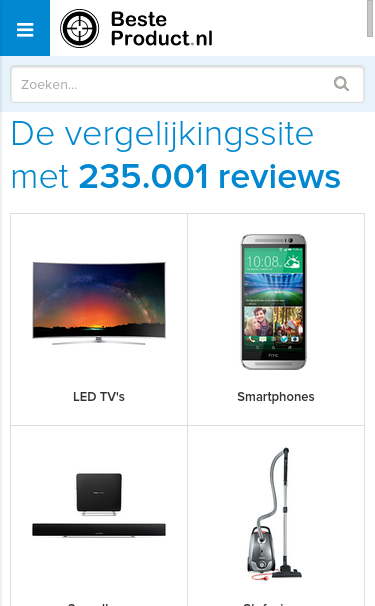 Mobile view