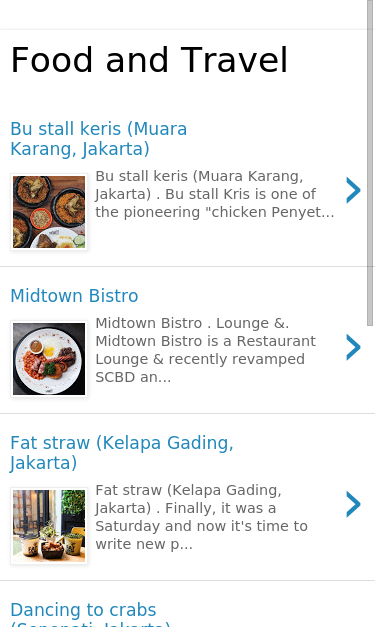 Mobile view