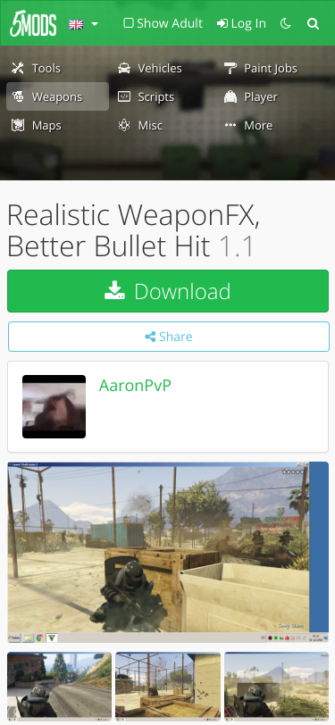 Mobile view