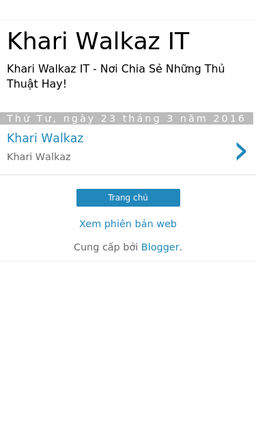 Mobile view