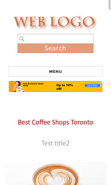 Mobile view