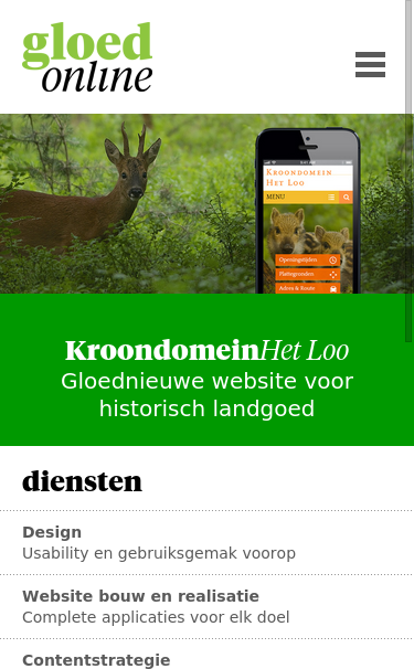 Mobile view