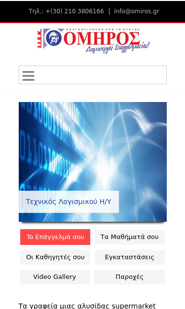 Mobile view