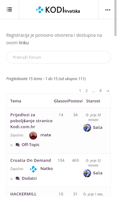 Mobile view