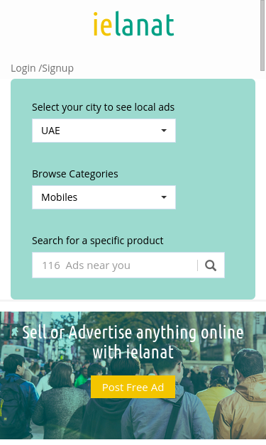 Mobile view
