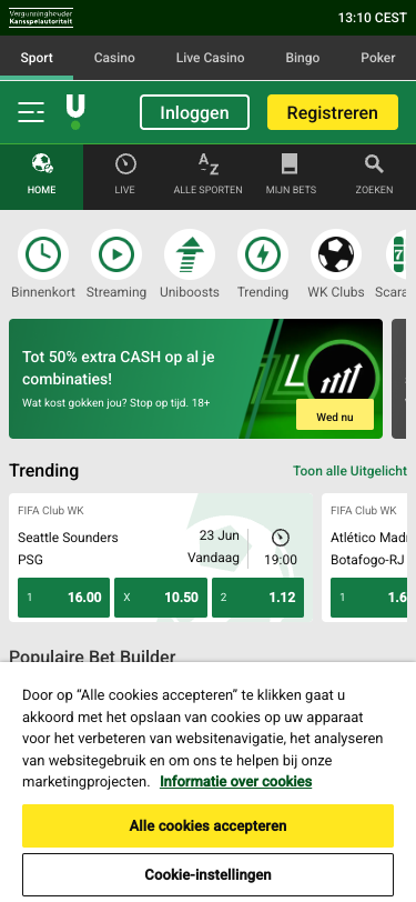 Mobile view