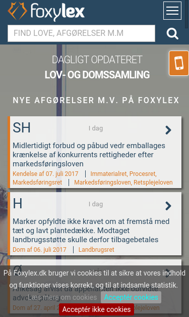 Mobile view