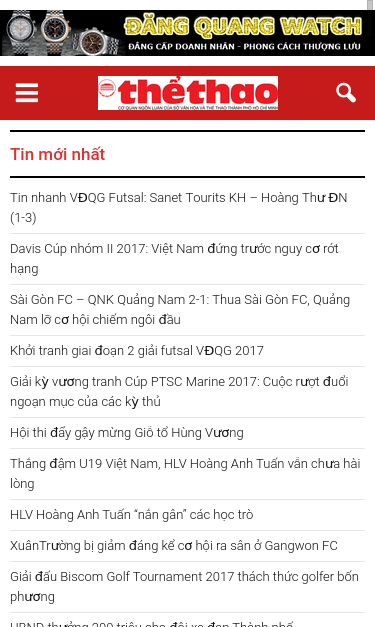 Mobile view