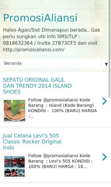 Mobile view