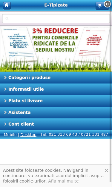 Mobile view