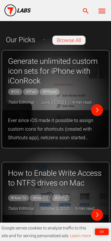 Mobile view