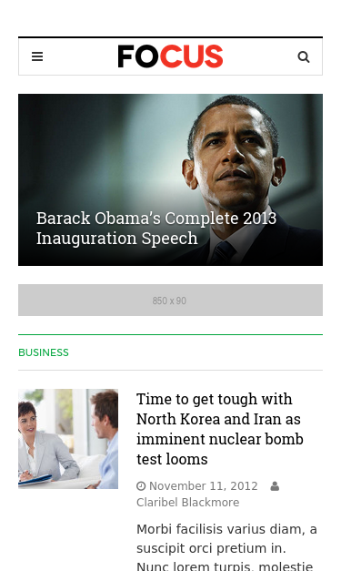 Mobile view