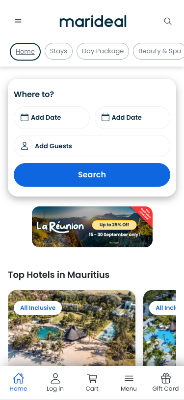 Mobile view