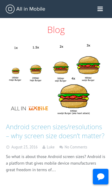 Mobile view