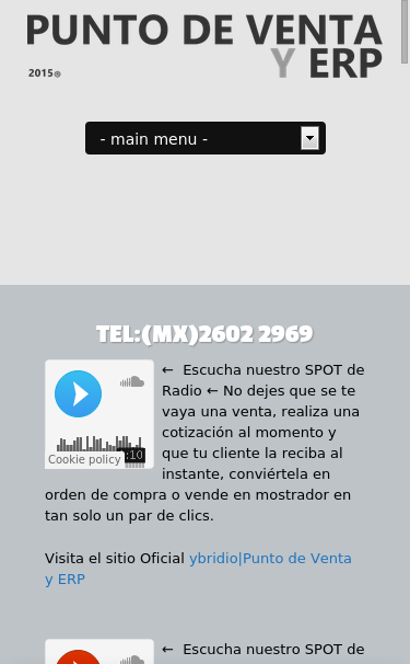 Mobile view