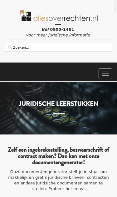 Mobile view