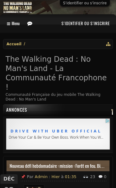 Mobile view