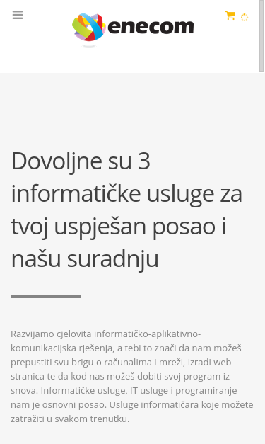 Mobile view