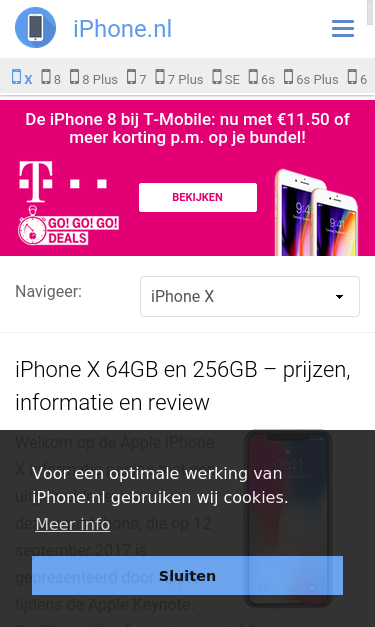 Mobile view