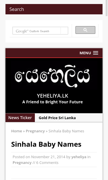 Mobile view