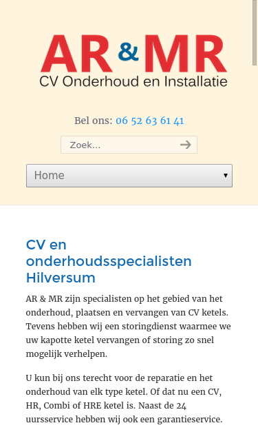 Mobile view