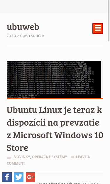 Mobile view
