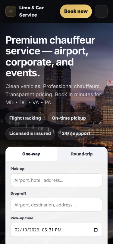 Mobile view