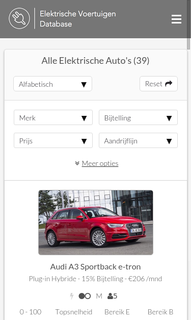 Mobile view