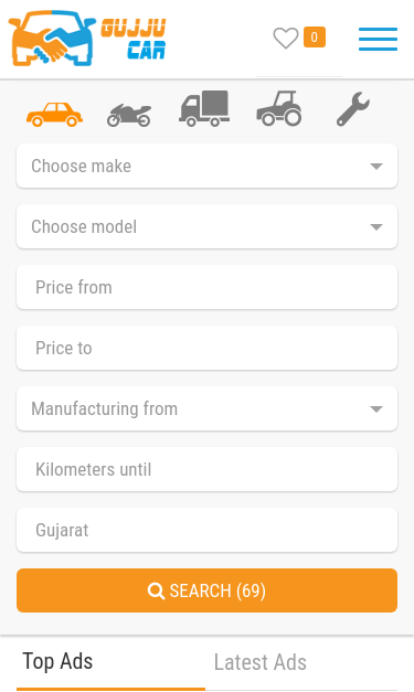 Mobile view