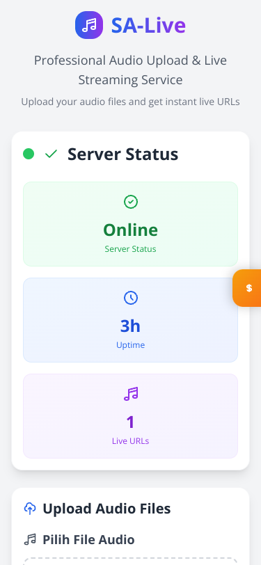 Mobile view